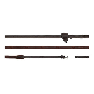 Dy'on 1/2 Rubber Reins with 7 Integrated Stops-Working Collection