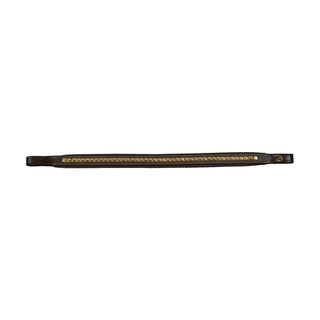 Dy'on Brass Clincher Straight Browband