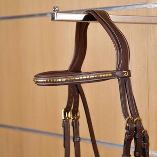 Dy'on Brass Clincher Straight Browband