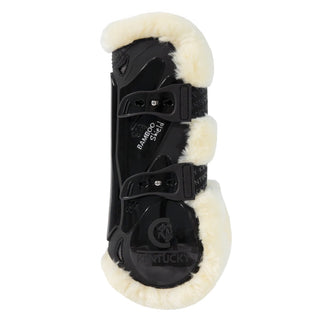 Kentucky Vegan Sheepskin Tendon Boots Bamboo Elastic