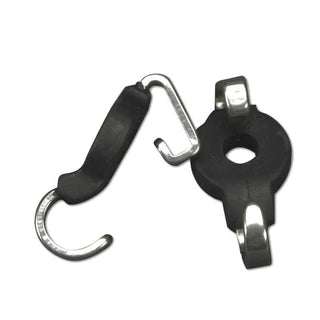 Metalab Rubber Covered Curb Chain Hooks (Pair)