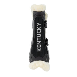 Kentucky Vegan Sheepskin Tendon Boots Bamboo Elastic