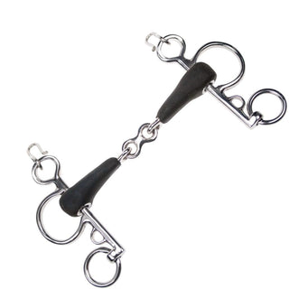 Abbey Rubber French Link Pelham