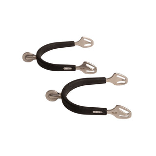 Velari Stainless Steel Spur with Rubber Large Wheel Rowel