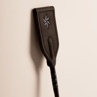 Velari Guidance Leather Grip Jumping Whip