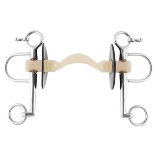 Nathe Pelham Bit-Soft Mullen Mouth with Port