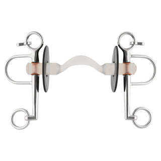 Nathe Pelham Bit- Hard Mouthpiece with Port
