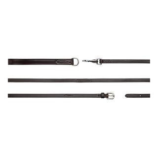 Dy'on 1/2" Full Leather Draw Reins- Working Collection