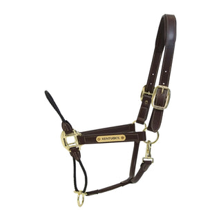 Kentucky Leather Rope Halter