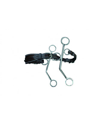 Jump'In Long Shank Leather Hackamore