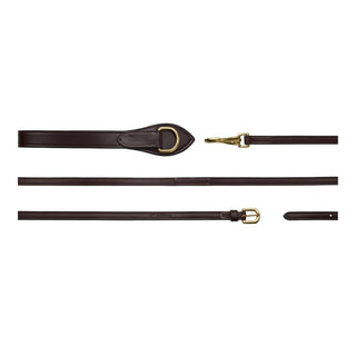 Dy'on 1/2" Full Leather Draw Reins